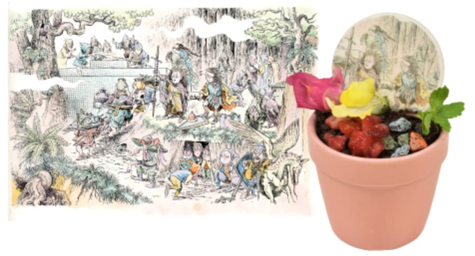 エルフの森のミニパフェ