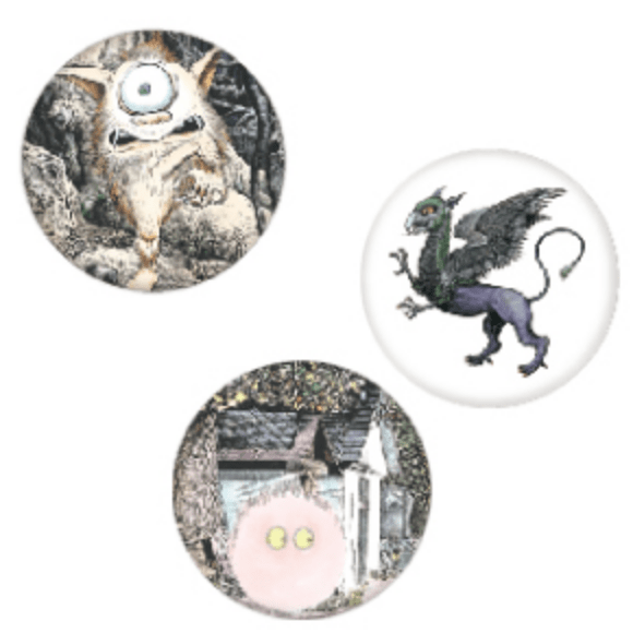 缶バッジ通常／蓄光（各6種）